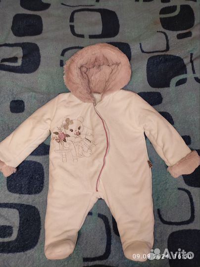 Комбинезон теплый для девочки