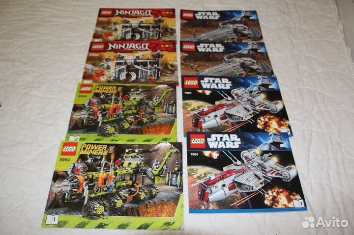 Инструкции лего разные