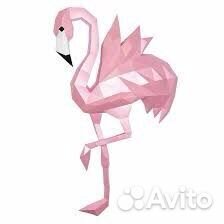 Модульное оригами Фламинго Инга