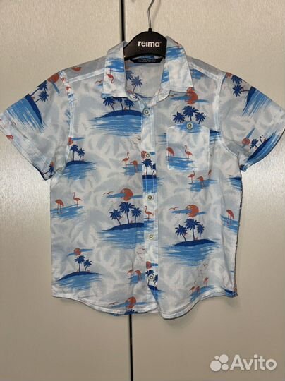 Рубашка для мальчика 104 -110