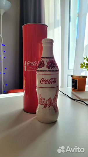 Коллекционная бутылка Coca-Cola