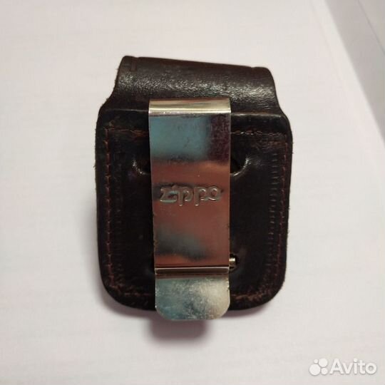Кожаный чехол Zippo карман Зипо Зиппо