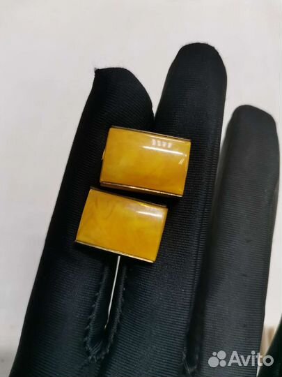 Советские запонки и зажим для галстука (Ч)