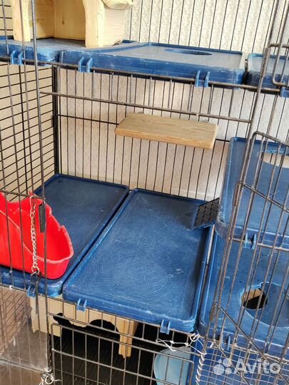 Клетка для грызунов с наполнением Kredo D801