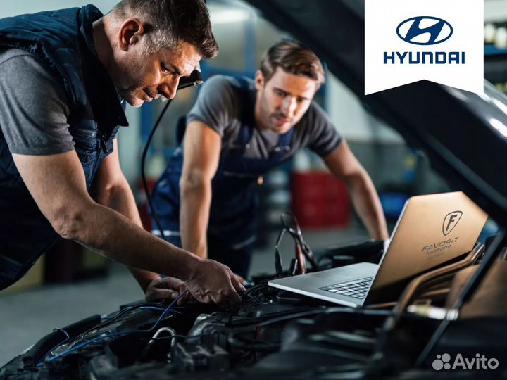 Замена переднего датчика ABS Hyundai elantra