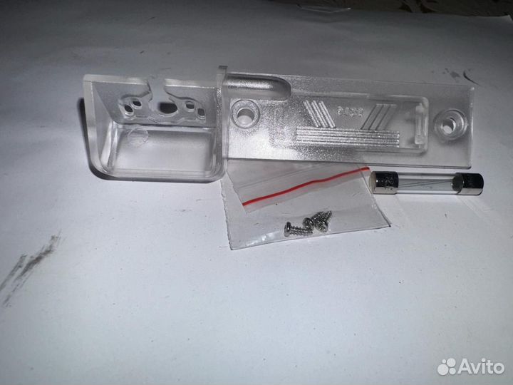 Крепление под штатную подсветку заднего номера