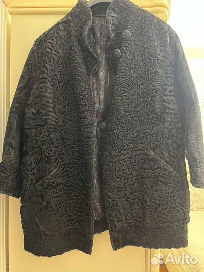 Полушубок из каракуля