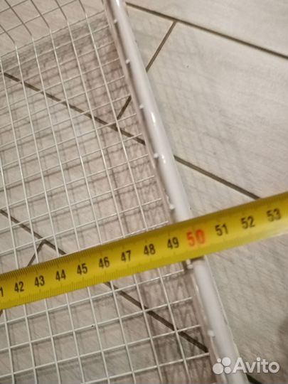 Корзина сетчатая для белья мебельная 50х50х20 4 шт