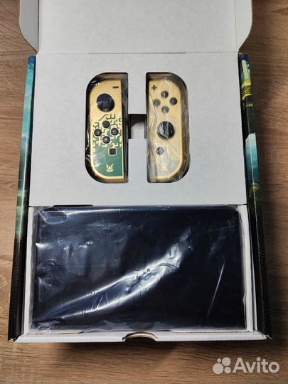 Игровая консоль nintendo switch oled Zelda