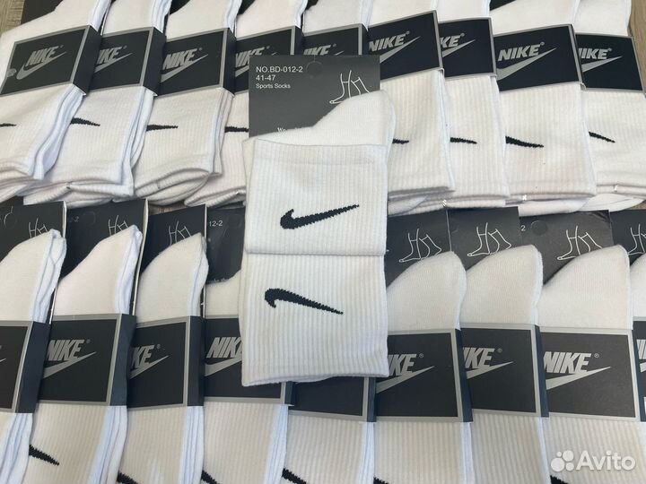 Носки nike высокие