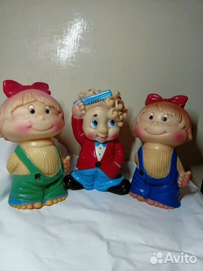Резиновые игрушки СССР