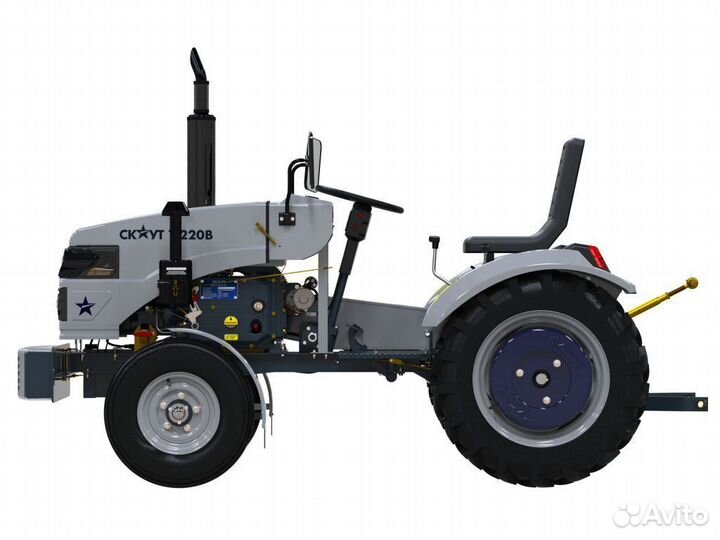 Мини-трактор СКАУТ Т-220B, 2023