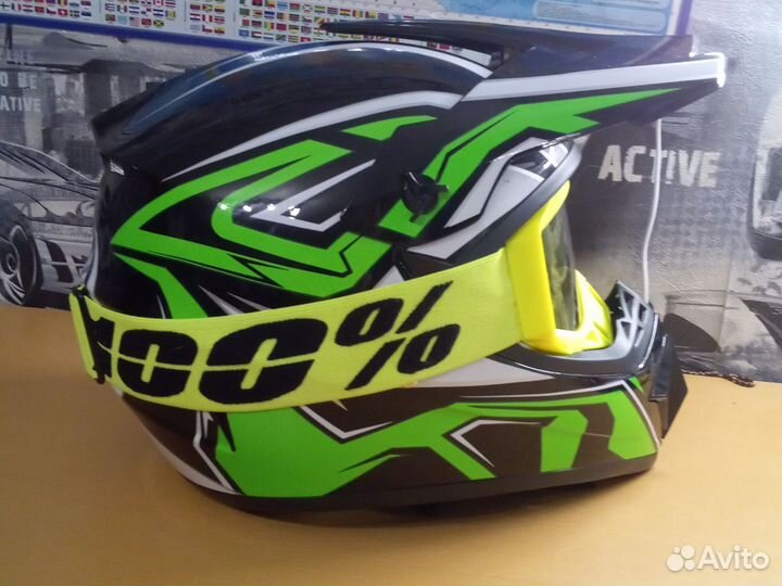 Кроссовый шлем