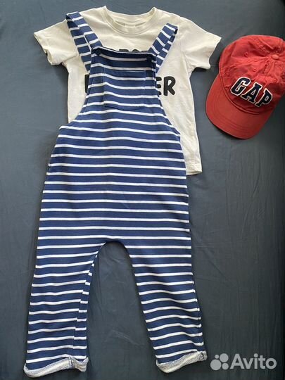 Пакет брендовых вещей на мальчика 92 98