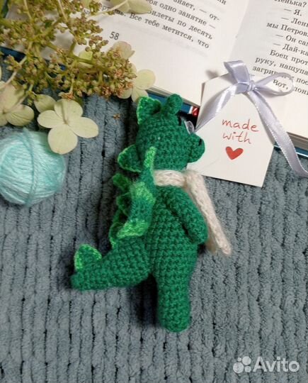 Вязаные игрушки дракон