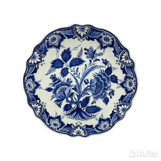 Декоративная тарелка Delft Blue, 26 см