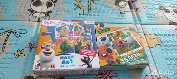 Кубики, пазлы