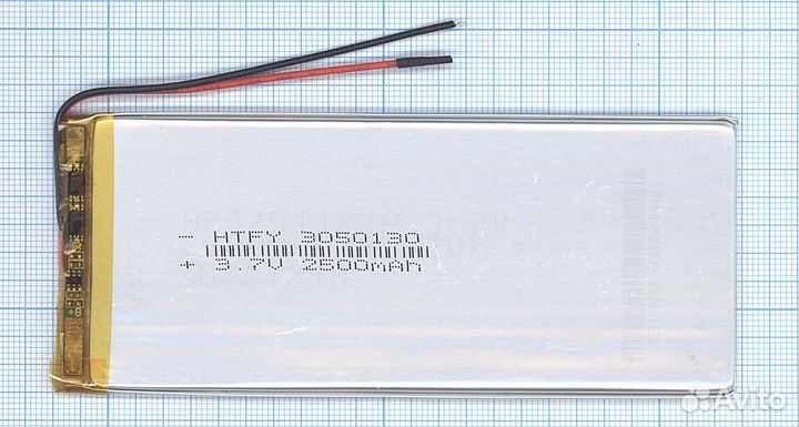 Li-Pol 3*50*130мм 2pin