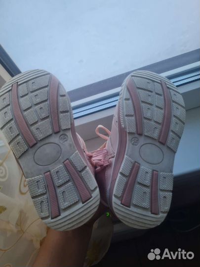 Ботинки демисезонные для девочки Zebra 25 р