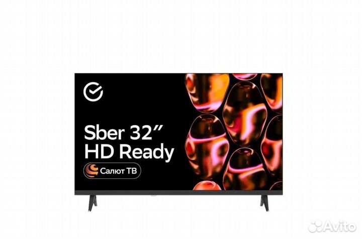 Телевизор Sber 32 диагональ SDX-32H2124, новый