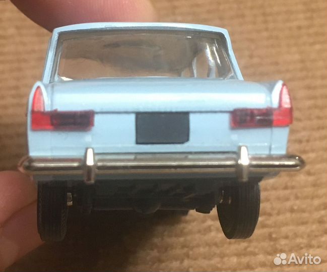 Москвич-408 1:43 (Москвич 1/43)СССР светло-голубой