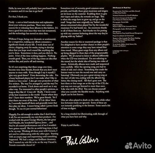 Винил Phil Collins – No Jacket Required