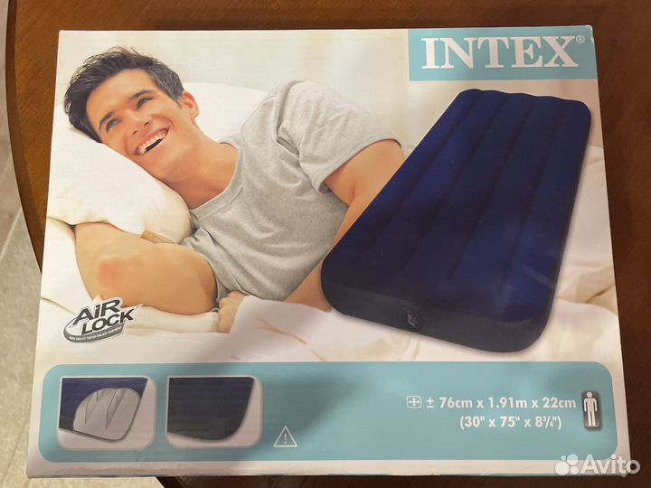 Надувной матрас intex