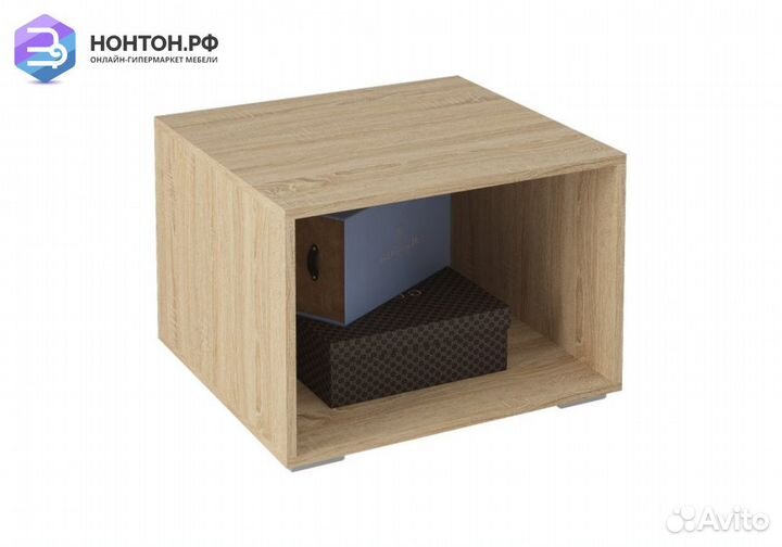 Тумба Норд Т02-600 дуб сонома / белый