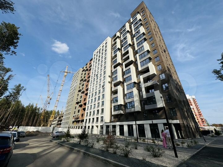 2-к. квартира, 57,2 м², 10/16 эт.