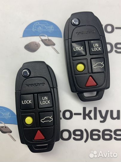 Ключ Вольво хс90 (Volvo XC90) с 2003 по 2015