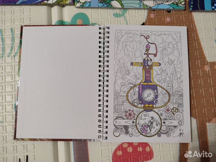 Раскраски антистресс пакетом 6 шт