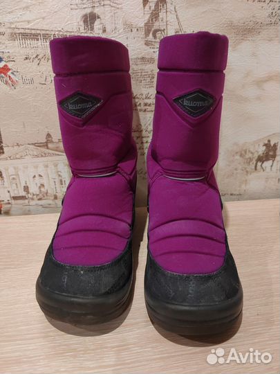 Зимняя обувь на девочку 35 размер