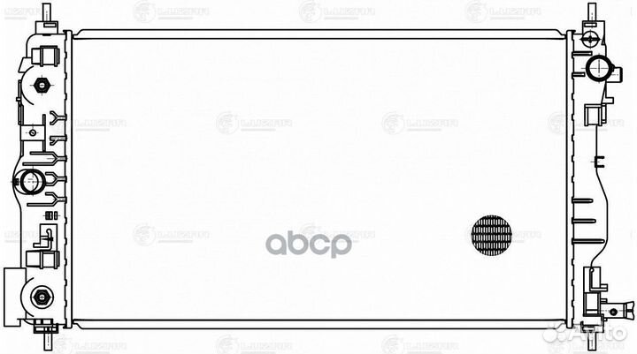 Радиатор охл. для а/м Chevrolet Cruze (09) 1.6