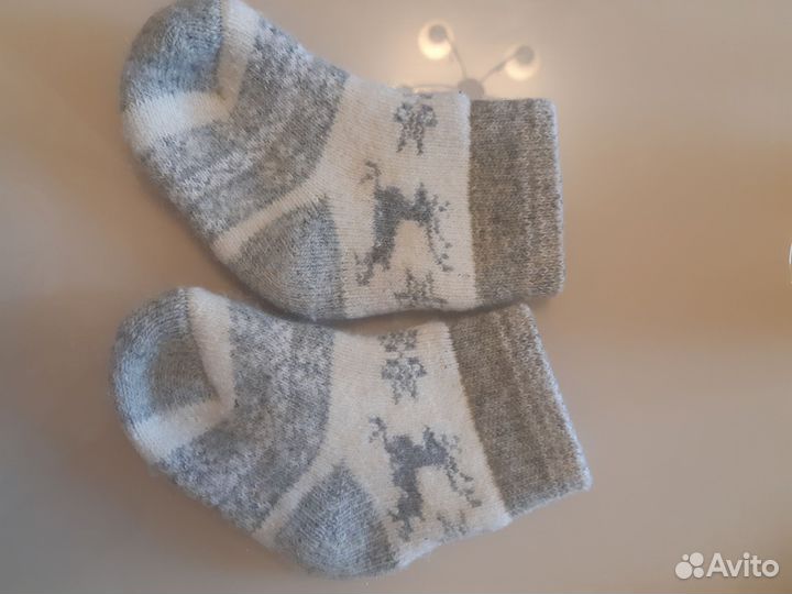 Шерстяные носки детские