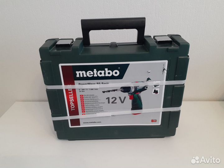 Шуруповерт metabo powermaxx bs 12B