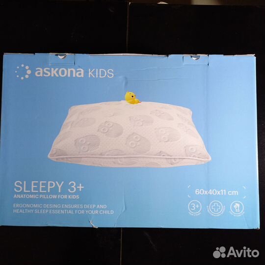 Детская подушка Sleepy 3+ Askona