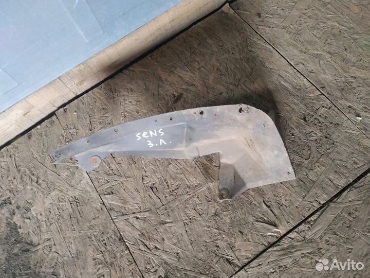 Брызговик задний левый Заз Сенс T100 1.3 2008