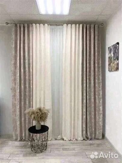 Шторы мрамор 3 М на 2,7