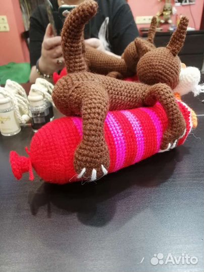 Ручная работа. Кот на колбасе