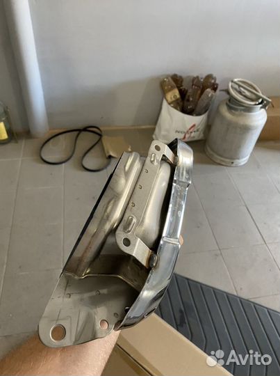 Накладки выхлопной BMW X5 G05 хром