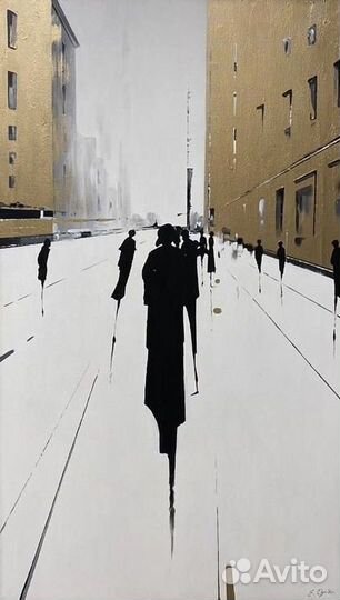 Картина город. Картина небоскребы. Картина