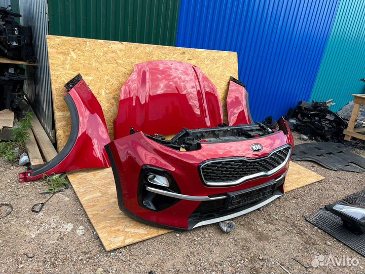 Передняя часть кузова Kia Sportage 4 в сборе