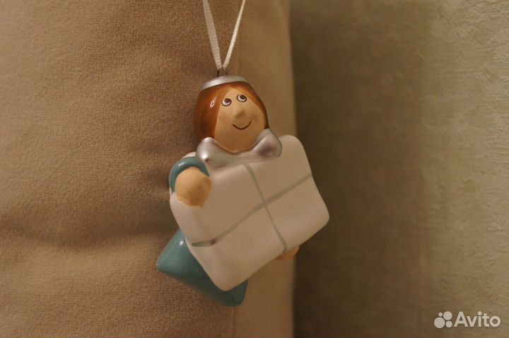 Игрушка на елку Ангел 6,5х5см