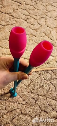 Булавы 36 indigo для гимнастики