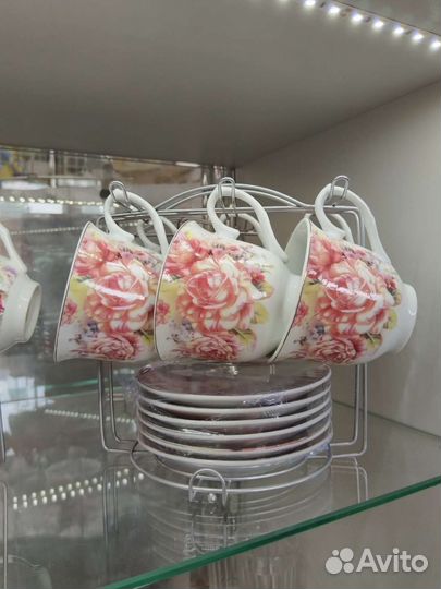 Сервиз чайный, на 6 персон