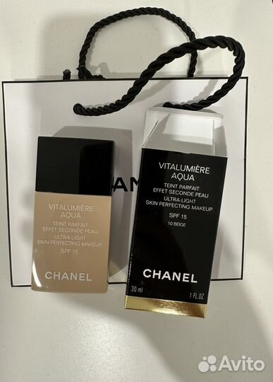 Тональный крем chanel vitalumiere aqua