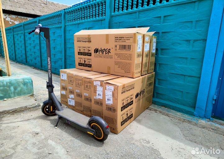 Электросамокат Hiper Triumph M100 Gray