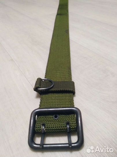Ремень армейский уставной зелёный