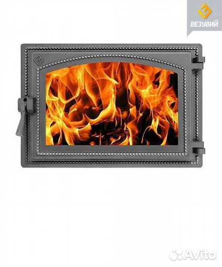 Дверца печная Везувий 230 чугунная