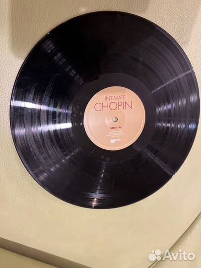 Intimate Chopin LP Warner Bros